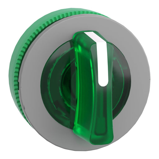 Schneider Electric - Frontelement für Wahlschalter Leuchtwahlschalter ZB5FK1533C0 gn,30mm,in grau