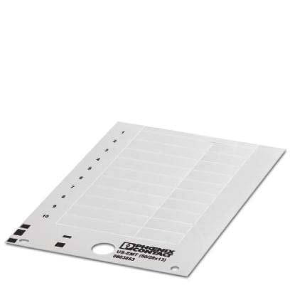 Phoenix Contact - Kennzeichnungsmaterial Einsteckschild US-EMT (50/28X13) TQ − 10 Stück