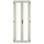 Schäfer IT - Tür/Bedientableau (Schaltschrank) IS-1 Tür Glas 2tlg B506958550 80x200 9005 verp