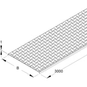 Niedax - Deckel für Kabeltragsystem Deckel RDSRSL 200 für Kabelrinne − 3 Meter