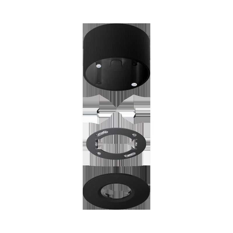 Jung - Zubehör/Ersatzteile für Bewegungsmelder AP-Set f.KNX Präsenzmelder PMM-AP-SET-SWM graphitschwarz matt − 1 Stück
