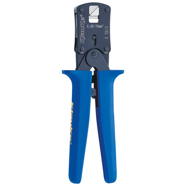 Klauke - Presswerkzeug Kabelschuhe/Verbinder, Aderendhülsen, Schirmanschluss Presswerkzeug K303 0,14-10qmm
