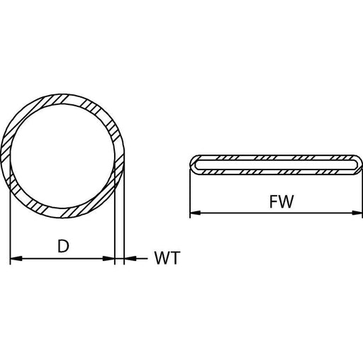 HellermannTyton - Schrumpfschlauch LVR-3/8-PVC-BK − 125 Meter
