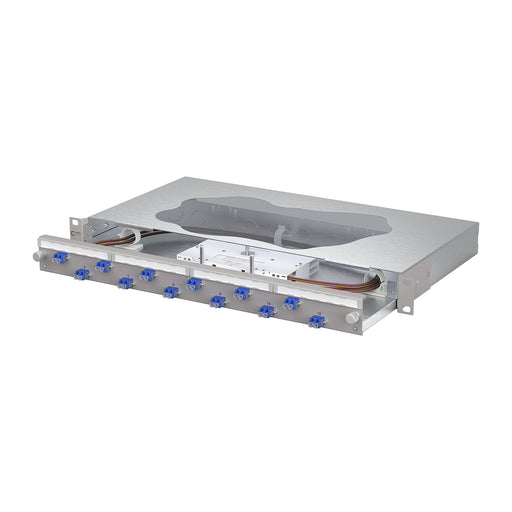 Metz Connect - Patchpanel LWL Patchfeld splice 1504697412-F 12xLC-D OS2