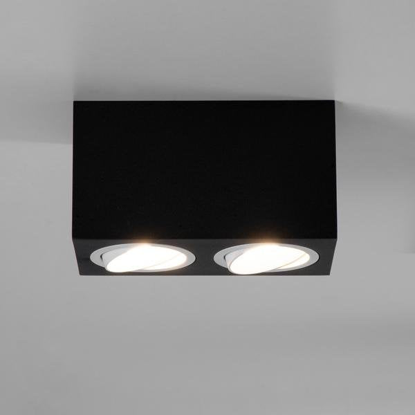 Brumberg Leuchten - Downlight/Strahler/Flutlicht Anbaumodul rechteckig 45125560 2-fach