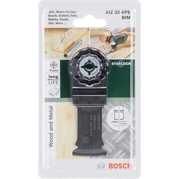 Bosch - Blatt für Oszillierer Tauchsägebl Starlock 2609256945 AIZ 32 APB