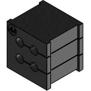 Icotek - Kabeleinsteckstutzen Kabeldurchführungstülle KT 4/4 gr klein − 1 Stück by Icotek
