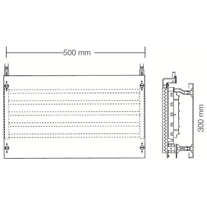 Striebel&amp;John - Verteilerbaugruppe Sammelschienen Kombi-Set ED62SA − 1 Stück
