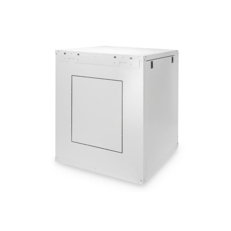 DIGITUS - Netzwerk-/Serverschrank Wandschrank mit Glastür DN-19 16U-6/6-EC 16HE 600x600 grau