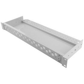 Telegärtner - Patchpanel Kupfer 19Z-Rangierverteiler 100022147 2HE f.4x16BNC R.7035