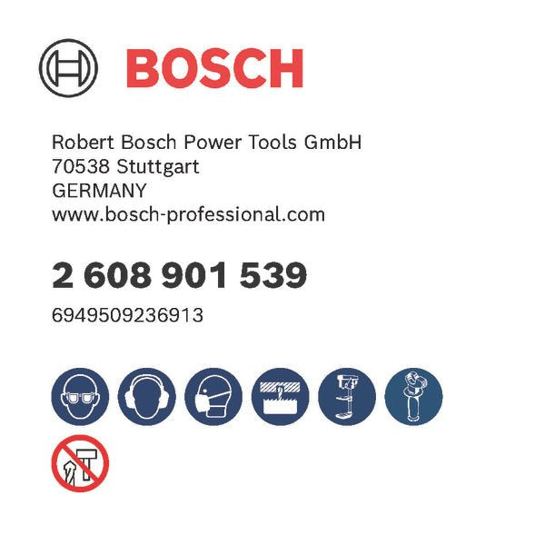 Bosch - Lochsäge PRO Multi Material 2608901539 Lochsäge 121 mm mit