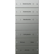 Gira - Bussystem-Tastwippe Wippenset 6-fach 2136602 beschr. Sys 55 eds