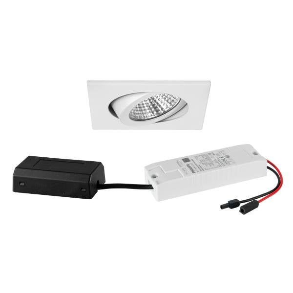 Brumberg Leuchten - Downlight/Strahler/Flutlicht LED-Einbaustrahler 230V 41465073 3000K quadratisch