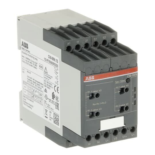 ABB Stotz S&J - Isolations-/Erdschlussüberwachungsgerät Überwachungsrelais CM-IWN.1S 24-240VAC/DC