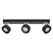 Ledvance - Decken-/Wandleuchte LED-Spotstrahler Decor #4058075833432 3 Spots, schwarz