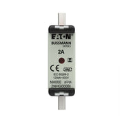 Eaton - Messersicherung Sicherungseinsatz Nieders. NH-SICHERU#2NHG000BI 2A AC 500V 120kA − 3 Stück