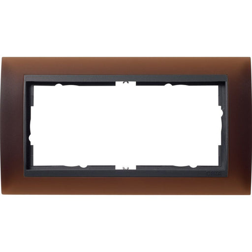 Gira - Abdeckrahmen 2f.opak dbr 100213