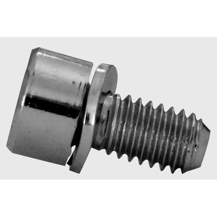 Striebel&John - Maschinenschraube/Bolzen Zylinderschraube VE10 ZX258P10 M6x12 mit Feder