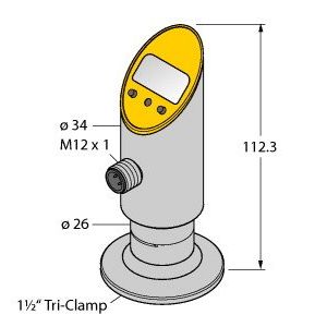 Turck - Druckschalter Drucksensor PS010V-607 #6833091 frontbündig