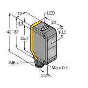 Turck - Einweg-Lichtschranke Opto-Sensor Q20PRLQ7 Einweglichtschranke − 1 Stück