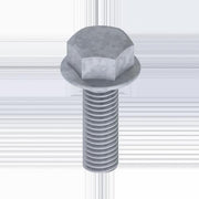 Unex - Maschinenschraube/Bolzen Verzinkung Klasse 6 60829-C6 − 50 Stück