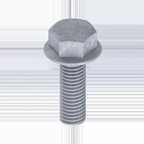 Unex - Maschinenschraube/Bolzen Verzinkung Klasse 6 60829-C6 − 50 Stück by Unex
