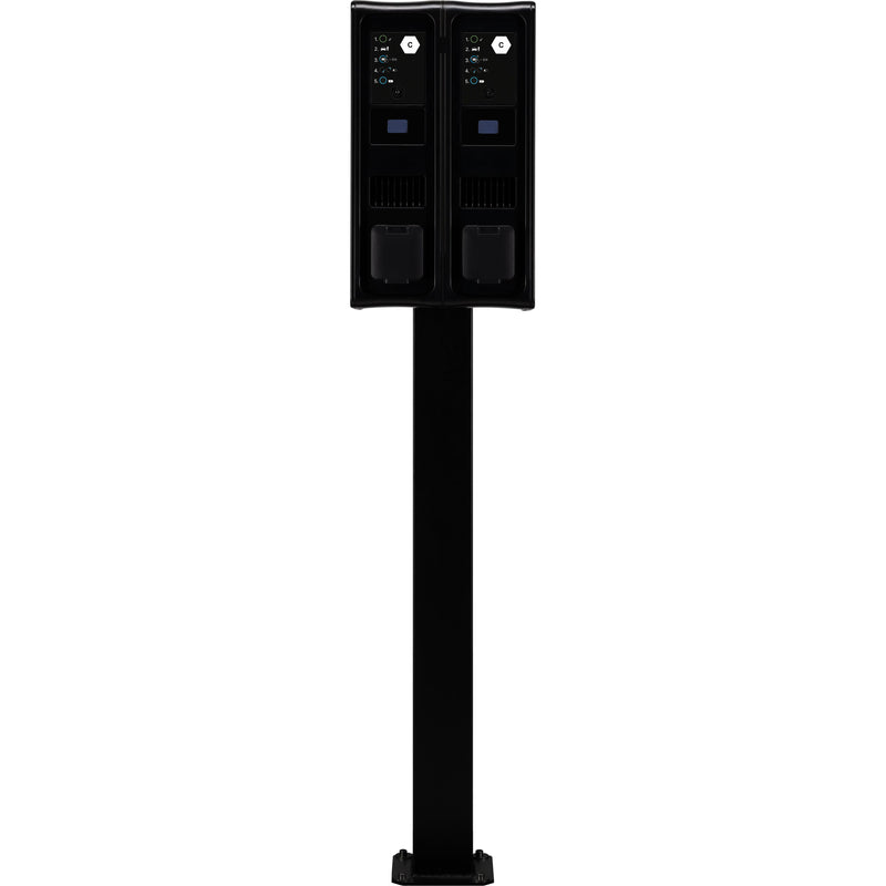 ABL E-Mobility - Montagesäule/-pfosten für E-Mobility Stele POLE Slim 100000237 f.2 Wallbox eM4 Twin