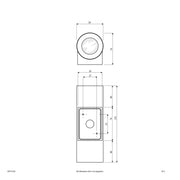 EVN Lichttechnik - Decken-/Wandleuchte LED-Wandanbauleuchte C65141002 3000K IP65 eds