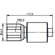 Telegärtner - Abschlusswiderstand SMC-Abschlusswiderstand 100024912 (F) 1W,34dB,2GHz