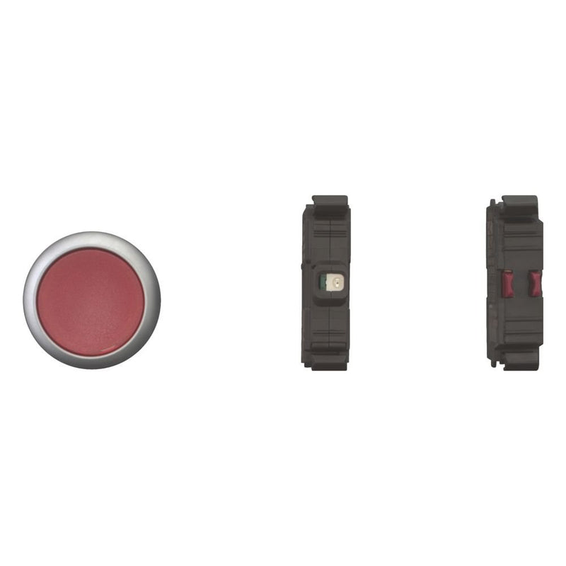 Eaton - Frontelement für Drucktaster Komplettgerät M22-DL-R-K01LED-BVP Leuchtdrucktaste