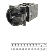 Eaton - Lasttrennschalter Hauptschalter 9polig 32A T3-6-15168/EA/SVB-SW Einbau 2S1Ö Halt-F