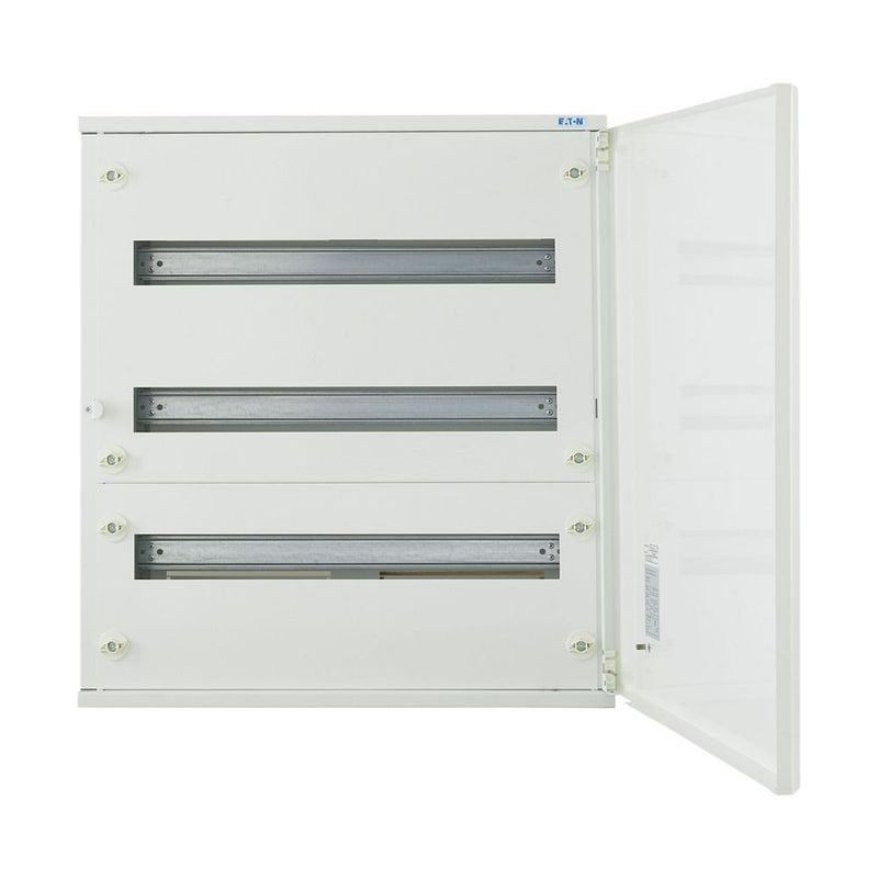Eaton - Installationskleinverteiler Oberputz Flachverteiler BF-O-3/72-C komplett 3 Rei. Weiß