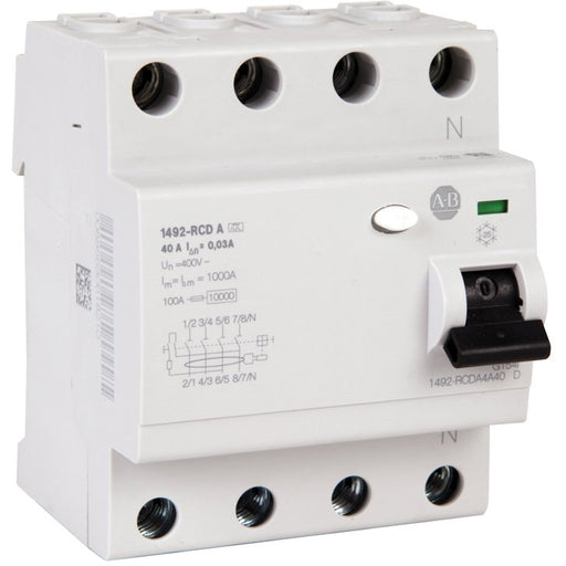 Rockwell - Fehlerstrom-Schutzschalter FI 4P 40A 1492-RCDA4A40 1492-RCDA4A40