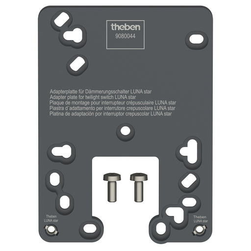 Theben - Abdeckung/Bedienelement für Installationsschalterprogramme Adapterplatt 9080044