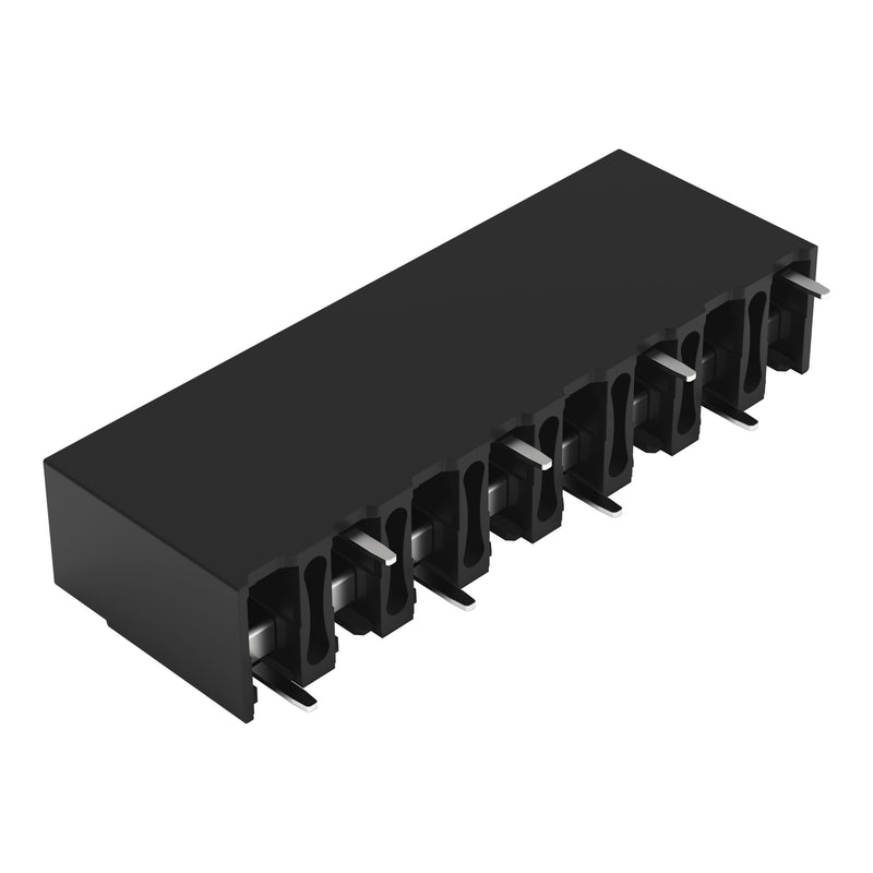 WAGO - Leiterplattenklemme THR-Leiterplattenklemme 2086-3128/300-000 Drücker,1,5mm²,sw − 84 Stück