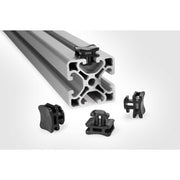 HellermannTyton - Befestigungssockel und -element für Kabelbinder Befestigungselement ACFM7W10 #151-03246 für Alu-Profile − 25 Stück