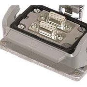 Harting - Adapterplatte für Industriesteckverbinder Kunststoffadapter 09300009970 − 2 Stück