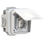 Bals Elektrotech - CEE-Steckdose (IEC 60309) Schutzkontakt-Unterputzst. 71012 16A 2p+E IP44 de