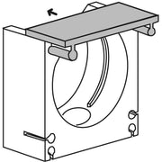Reiku - Rohrschelle Deckel PADSB-23 − 50 Stück