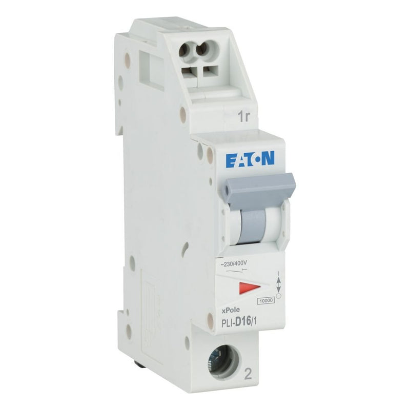 Eaton - Leitungsschutzschalter PLI-D16/1 D 16A, 1p Steckkl