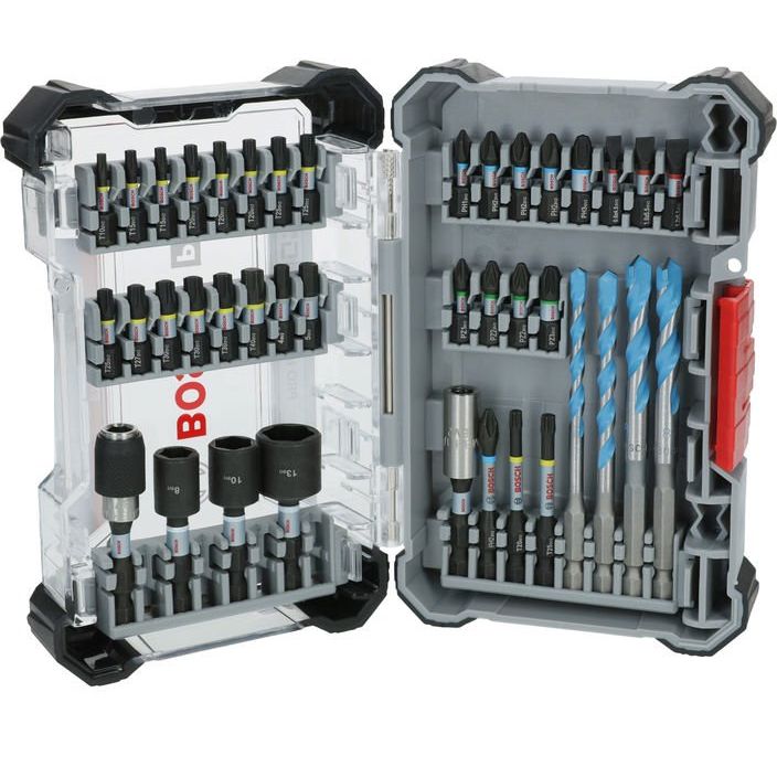 Bosch Power Tools - Werkzeugset PRO Impact Schrauberbits 2608521U85VE(40) und Multi  − 3 Packung
