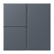 Jung - Abdeckung/Bedienelement für Installationsschalterprogramme Tastensatz 3fach LC 403 TSA 262 gris fonce 59