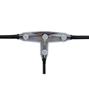 HellermannTyton - Verbindungs- und Abzweigmuffe (-garnitur) Verbindungsmuffe T-3 / SF-PUR-BK 5x50-5x16
