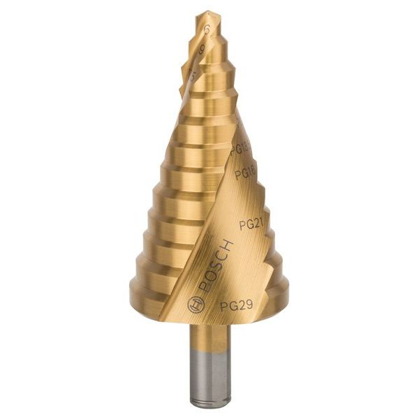 Bosch - Stufenbohrer HSS-TiN, für 2608587435 Kabelverschraubung 6
