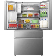Hisense - Kühl-/Gefrierkombination Kühl/Gefrierkombi RF728N4SASE FrenchDoor