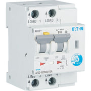 Eaton - Kombination FI-Schalter/Leitungsschutzschalter mit Zusatzeinrichtung Brandschutzschalter AFDD-16/2/B/001-G/A 2p,B,16A,10mA,TypG/A