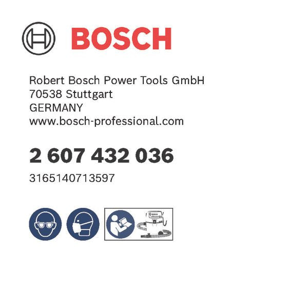 Bosch - Zubehör/Ersatzteile für Bodenpflege Papierfilterbeutel für GAS 2607432036 55 M AFC