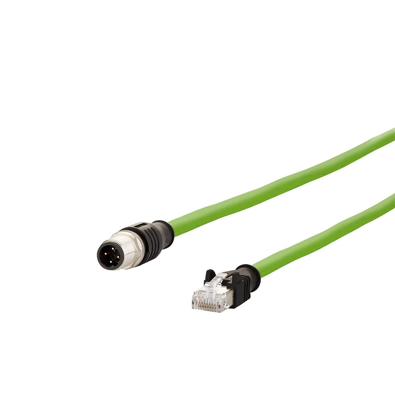 Metz Connect - Patchkabel Kupfer Industrie Verbindungsleitung 142M4D15050 5m M12-RJ45