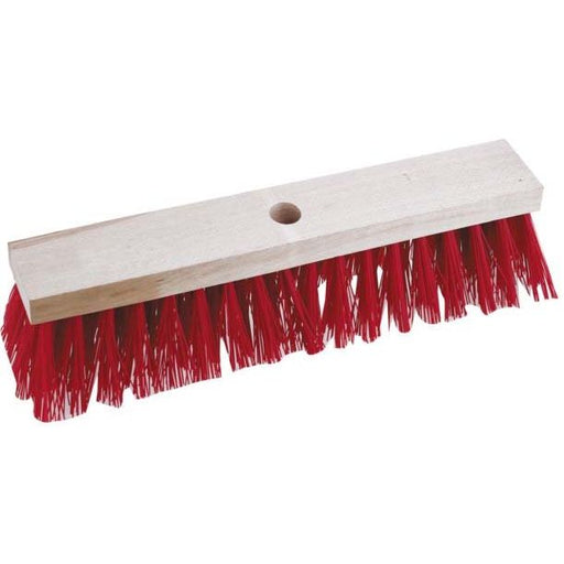 Cimco Werkzeuge - Besen Straßenbesen ohne Stiel 143024 Farbe rot, 400mm