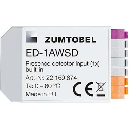 Zumtobel - Bussystem-Mehrfach Bediengerät Anwesenheitssensor ED-1AWSD Einbau
